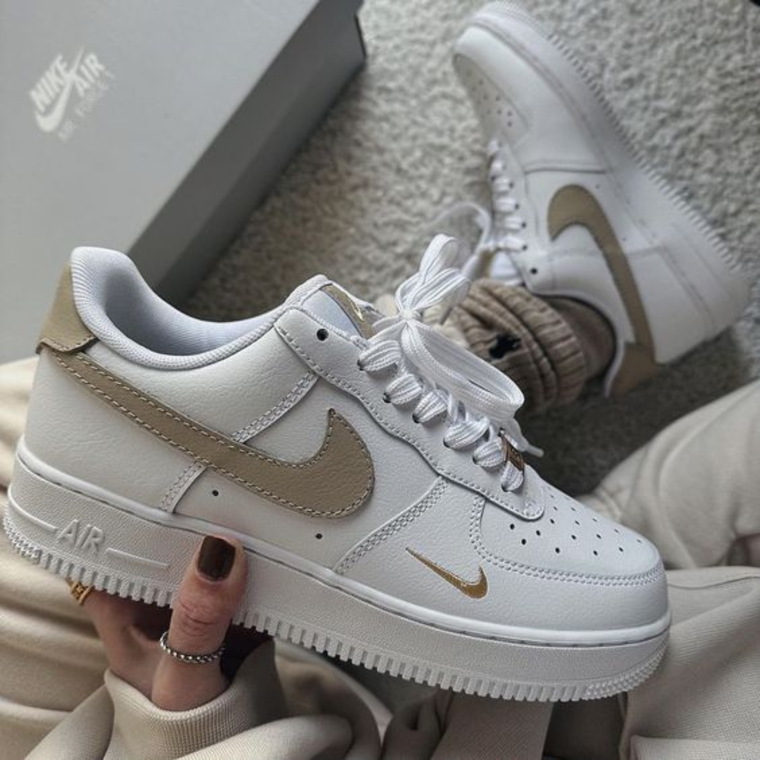 Nike Air Force 1 07 Coconut Milk DM0211 101 SneakerMood SneakerMood