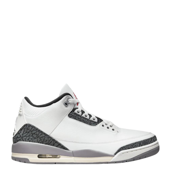 Nike Air Jordan 3 Feuerrot Zementgrau