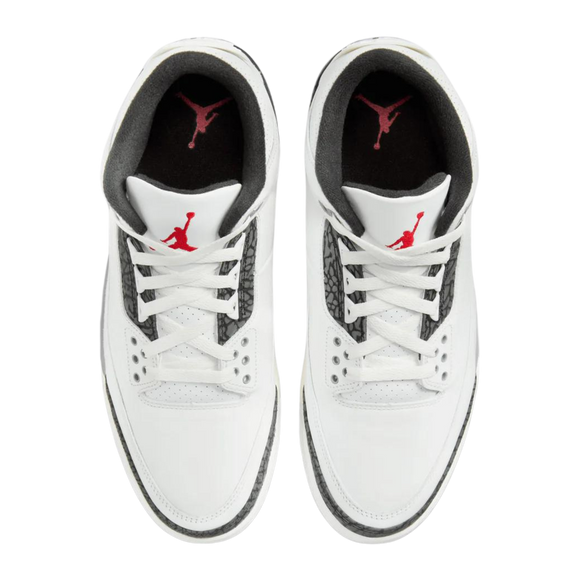 Nike Air Jordan 3 Feuerrot Zementgrau