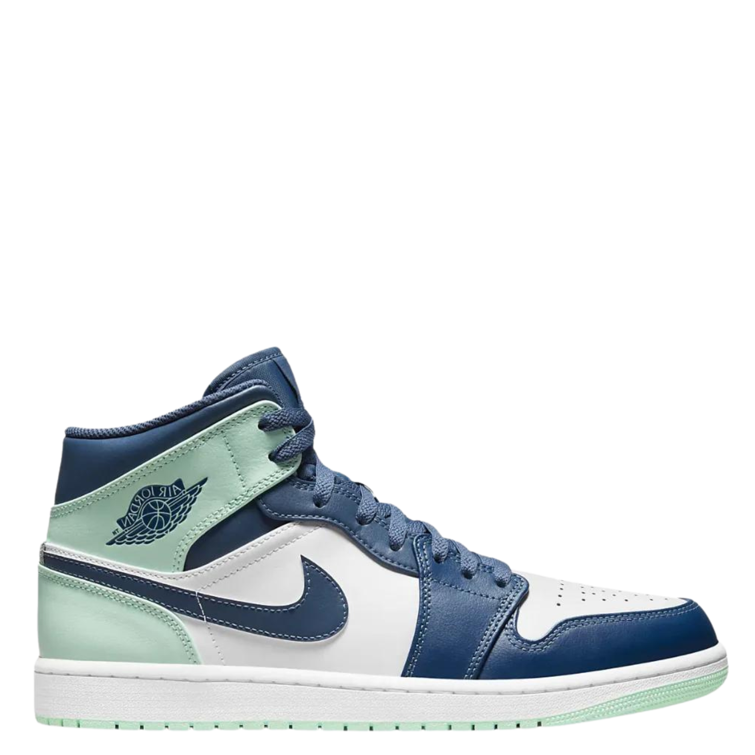 Air Jordan 1 Mid Mystic Navy 554724 413 SneakerMood SneakerMood