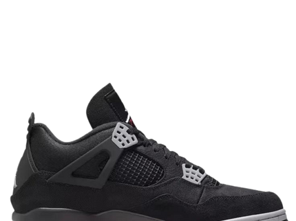 Nike Air Jordan 4 Black Canvas