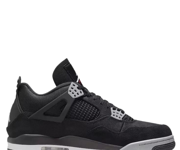 Air Jordan 4 Black Canvas DH7138 006 SneakerMood SneakerMood