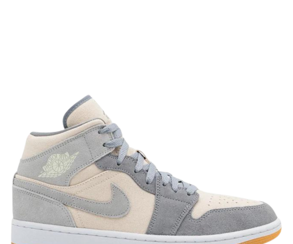 Jordan 1 Mid Coconut Milk Particle Grey