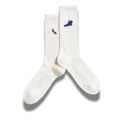 KAWS x Warhol Uniqlo Socken Weiß