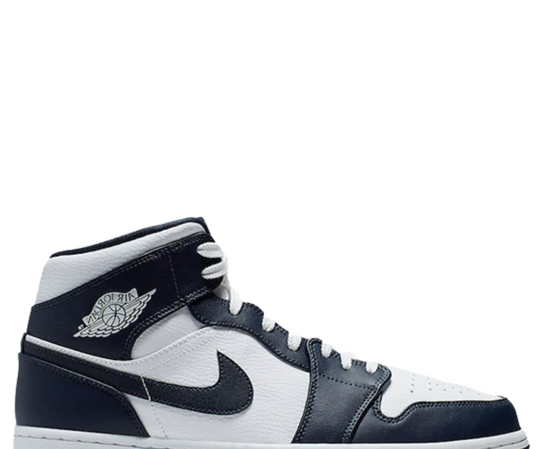 Nike air jordan 1 mid obsidian blue sale