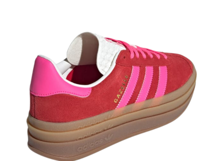 Adidas Adidas Gazelle Bold "Collegiate Red / Lucid Pink" - SneakerMood 