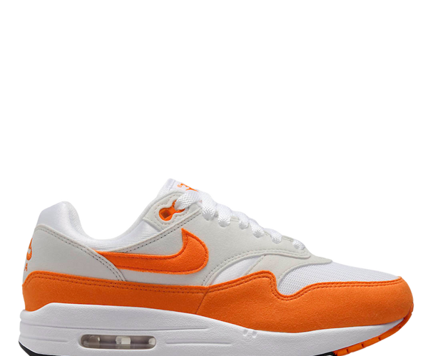 Air max 1 white orange sales