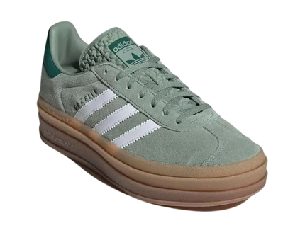 Adidas Adidas Gazelle Bold Silver Green - SneakerMood 