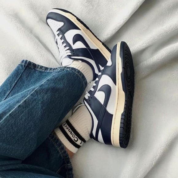 Nike Nike Dunk Low Vintage Navy - SneakerMood 