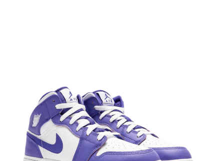 Nike Air Jordan 1 Mid GS 'Purple Venom' - SneakerMood 