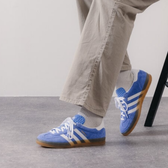 Adidas Adidas Gazelle Indoor Blue Fusion - SneakerMood 