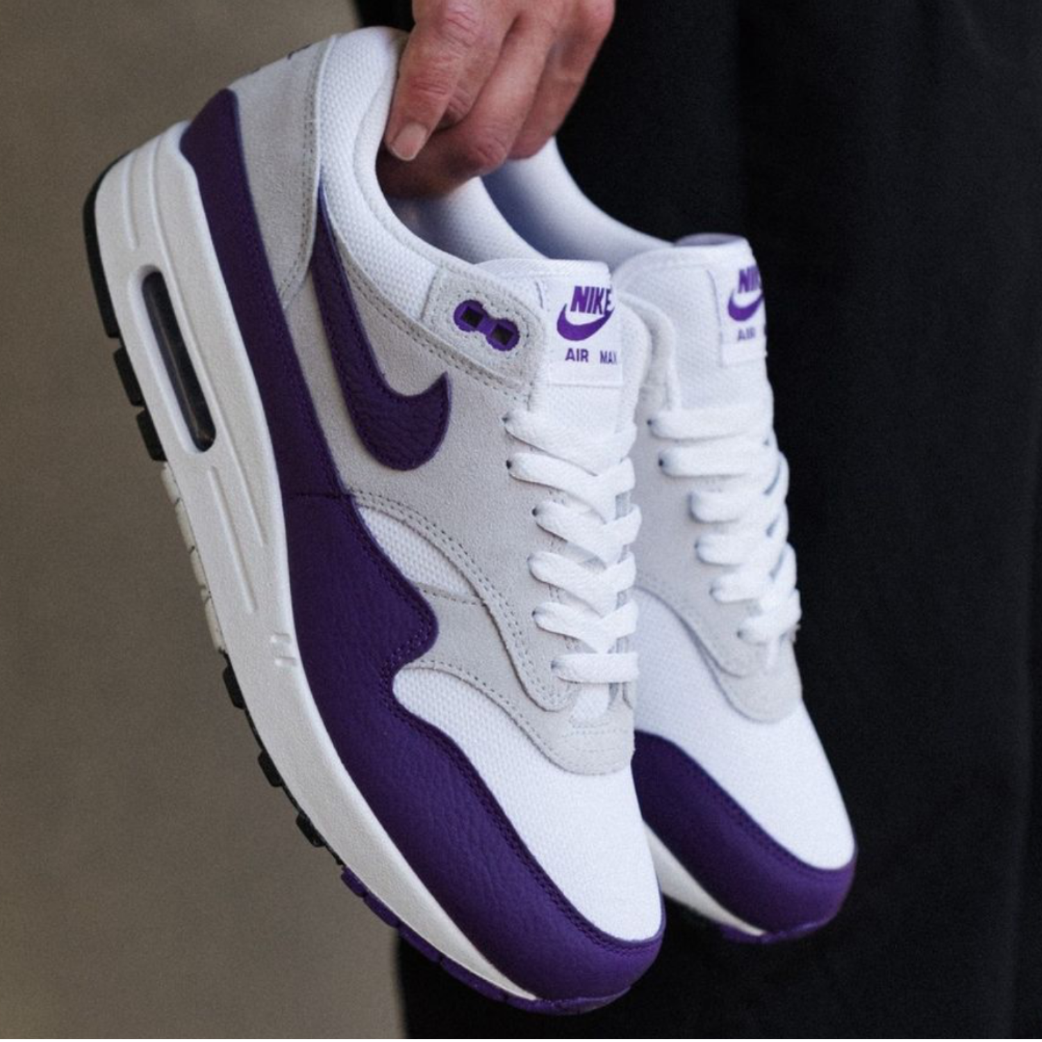 Purple air max 1 sales