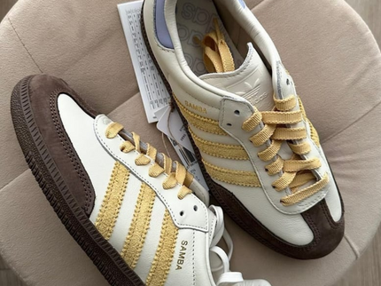 Adidas Adidas Samba OG W Off White / Oat / Violet Tone - SneakerMood 