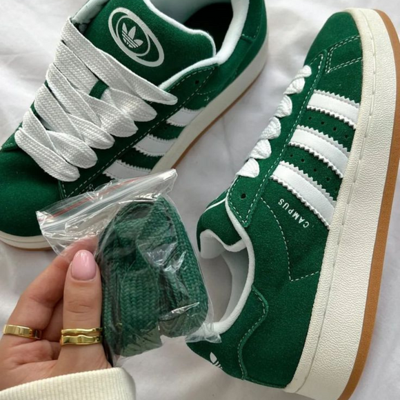 Adidas adidas Campus 00s Dark Green White - SneakerMood 