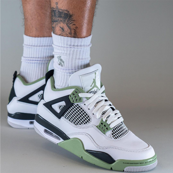 Nike Air Jordan 4 Oil Green ( W )