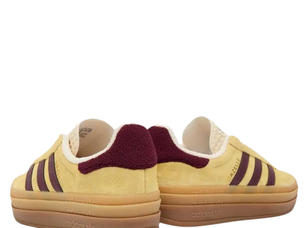 Adidas adidas Gazelle Bold Yellow/Maroon - SneakerMood 