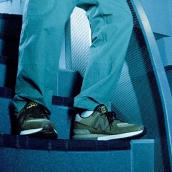 New Balance Stone Island x New Balance 574 Legacy 'Light Green'