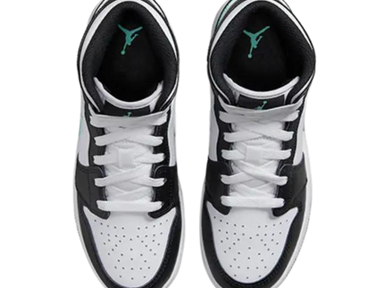 Nike Air Jordan 1 Mid GS 'Green Glow' - SneakerMood 