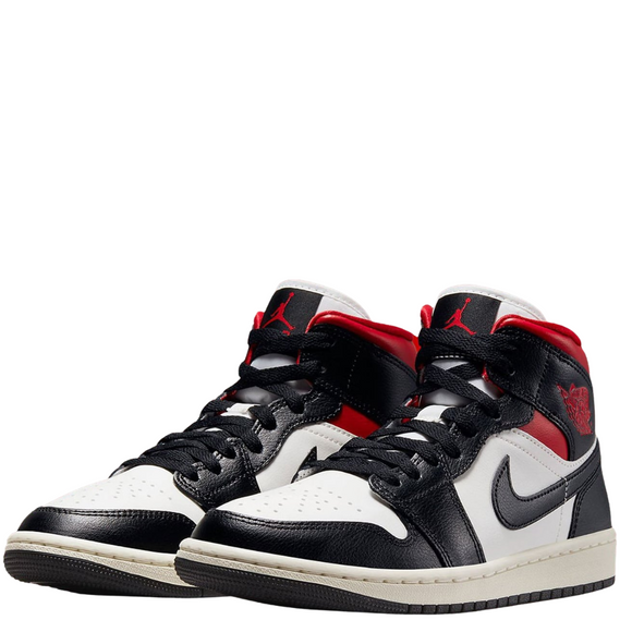Air Jordan 1 Mid Gym Red Panda (W)