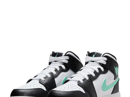 Nike Air Jordan 1 Mid GS 'Green Glow' - SneakerMood 