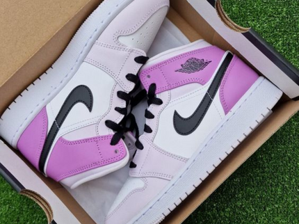 Nike Air Jordan 1 Mid GS Barely Grape (GS)