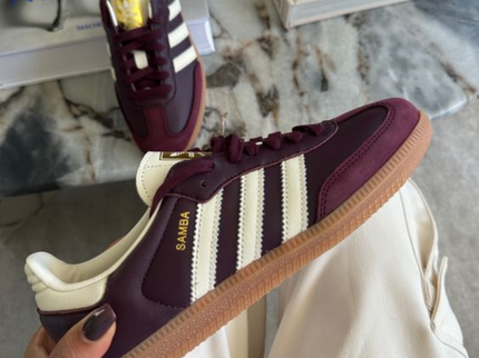 Adidas Samba OG Maroon - SneakerMood 