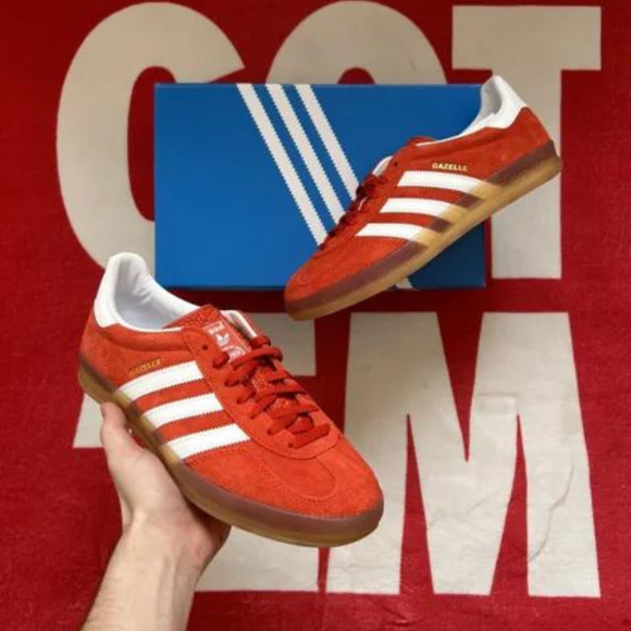 Adidas Adidas Gazelle Indoor Bold Orange - SneakerMood 