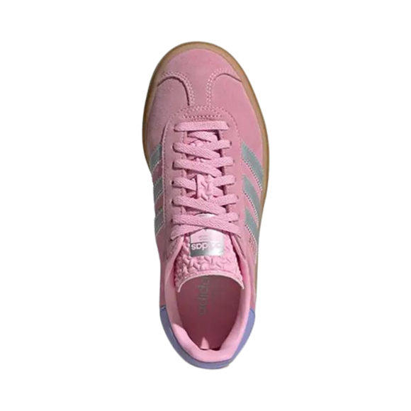 Adidas Adidas Gazelle Bold Pink Silver GS - SneakerMood 