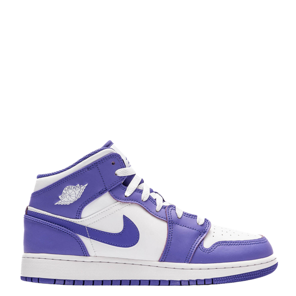 Nike Air Jordan 1 Mid GS 'Purple Venom' - SneakerMood 