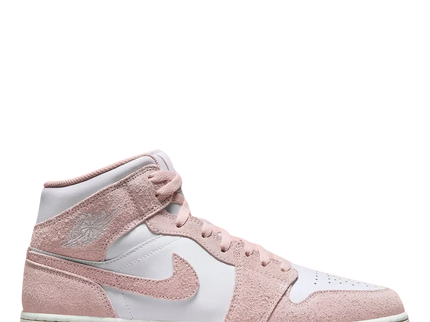 Nike Air Jordan 1 Mid SE GS "Pink Suede" - SneakerMood 