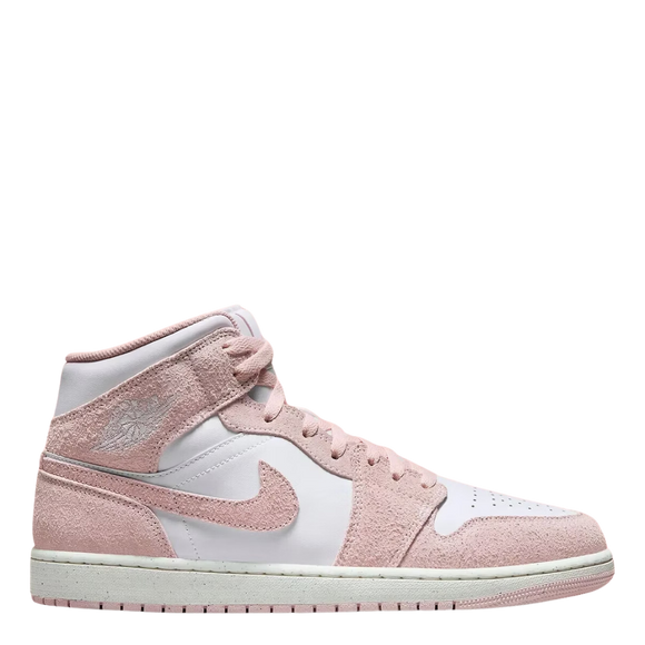 Nike Air Jordan 1 Mid SE GS "Pink Suede" - SneakerMood 