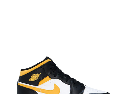 Air Jordan 1 Mid White Pollen Black (GS)