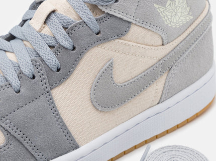 Jordan 1 Mid  Coconut Milk Particle Grey