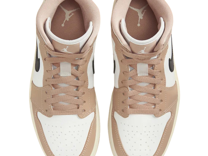 Nike Air Jordan 1 Mid WMNS 'Desert' - SneakerMood 