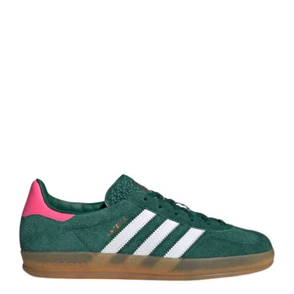 Adidas Adidas Gazelle Indoor Collegiate Green Lucid Pink - SneakerMood 