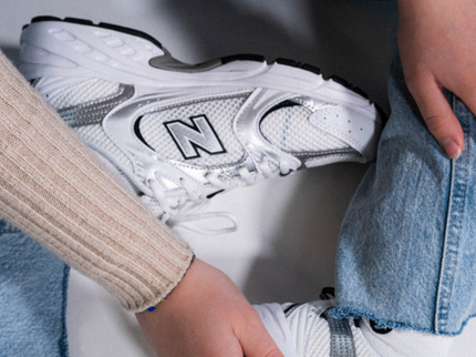 New Balance New Balance 530 White Silver Navy - SneakerMood 