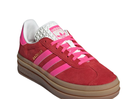 Adidas Adidas Gazelle Bold "Collegiate Red / Lucid Pink" - SneakerMood 