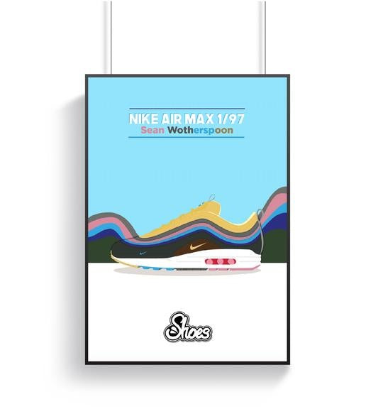 Shoesminded Air Max 1/97 Sean Wotherspoon Poster - A3