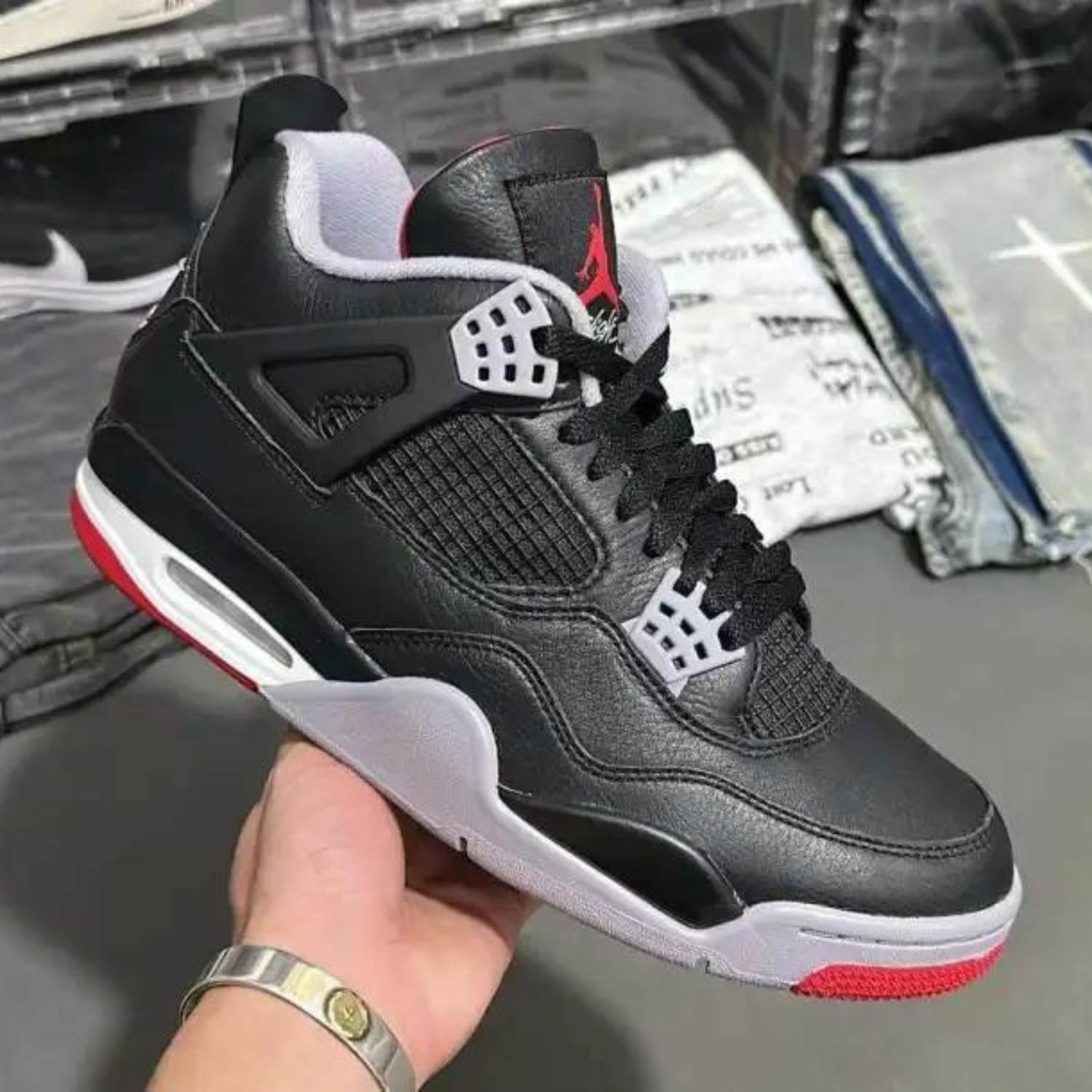 Air Jordan 4 Bred Reimagined FV5029 006 SneakerMood SneakerMood