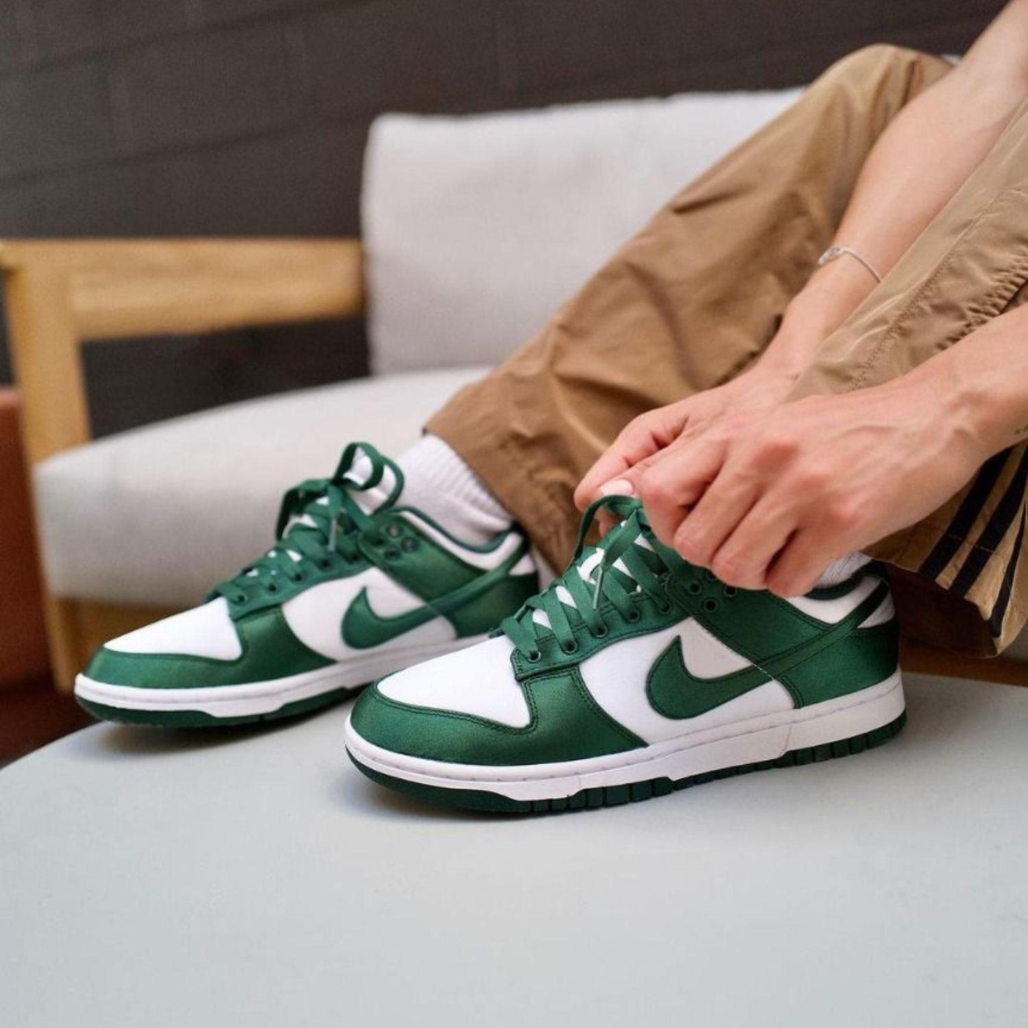 Dunk low green shop