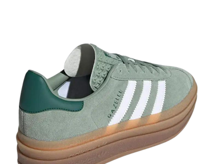 Adidas Adidas Gazelle Bold Silver Green - SneakerMood 