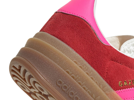 Adidas Adidas Gazelle Bold "Collegiate Red / Lucid Pink" - SneakerMood 