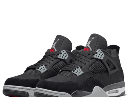 Nike Air Jordan 4 Black Canvas