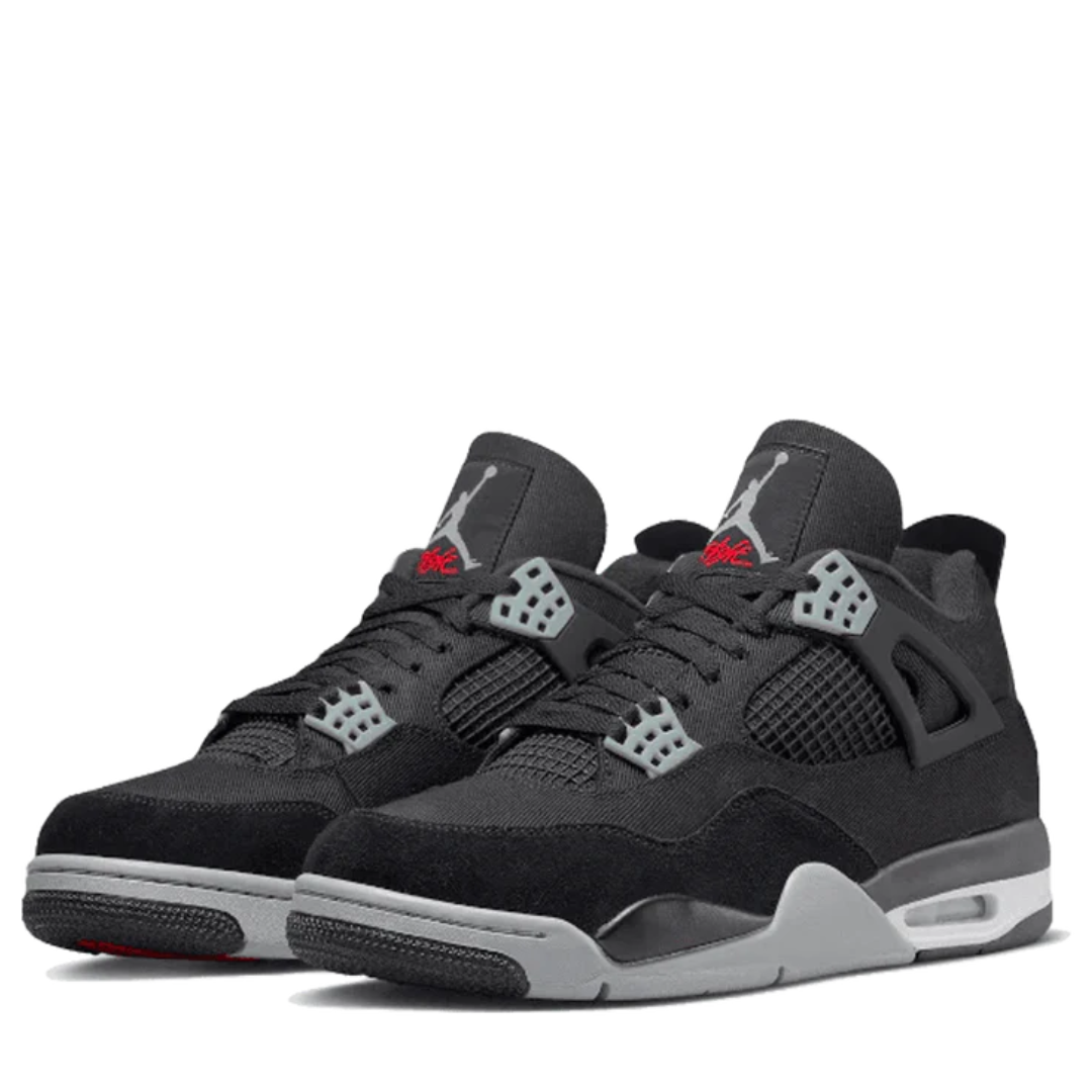 Air Jordan 4 Black Canvas DH7138 006 SneakerMood SneakerMood