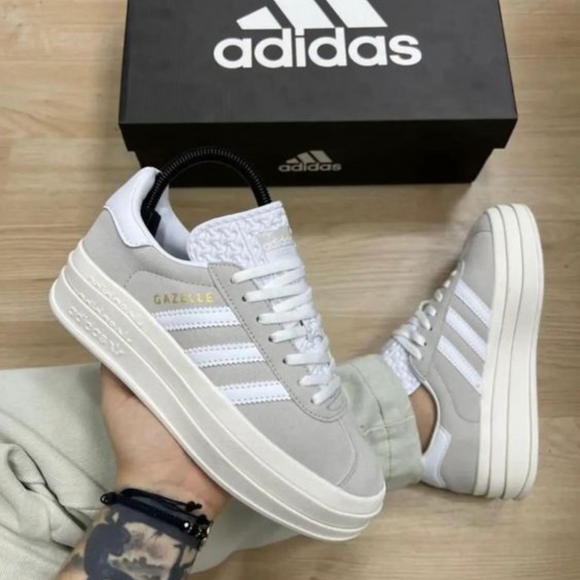 Adidas Adidas Gazelle Bold Grijs - SneakerMood 