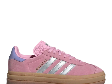 Adidas Adidas Gazelle Bold Pink Silver GS - SneakerMood 