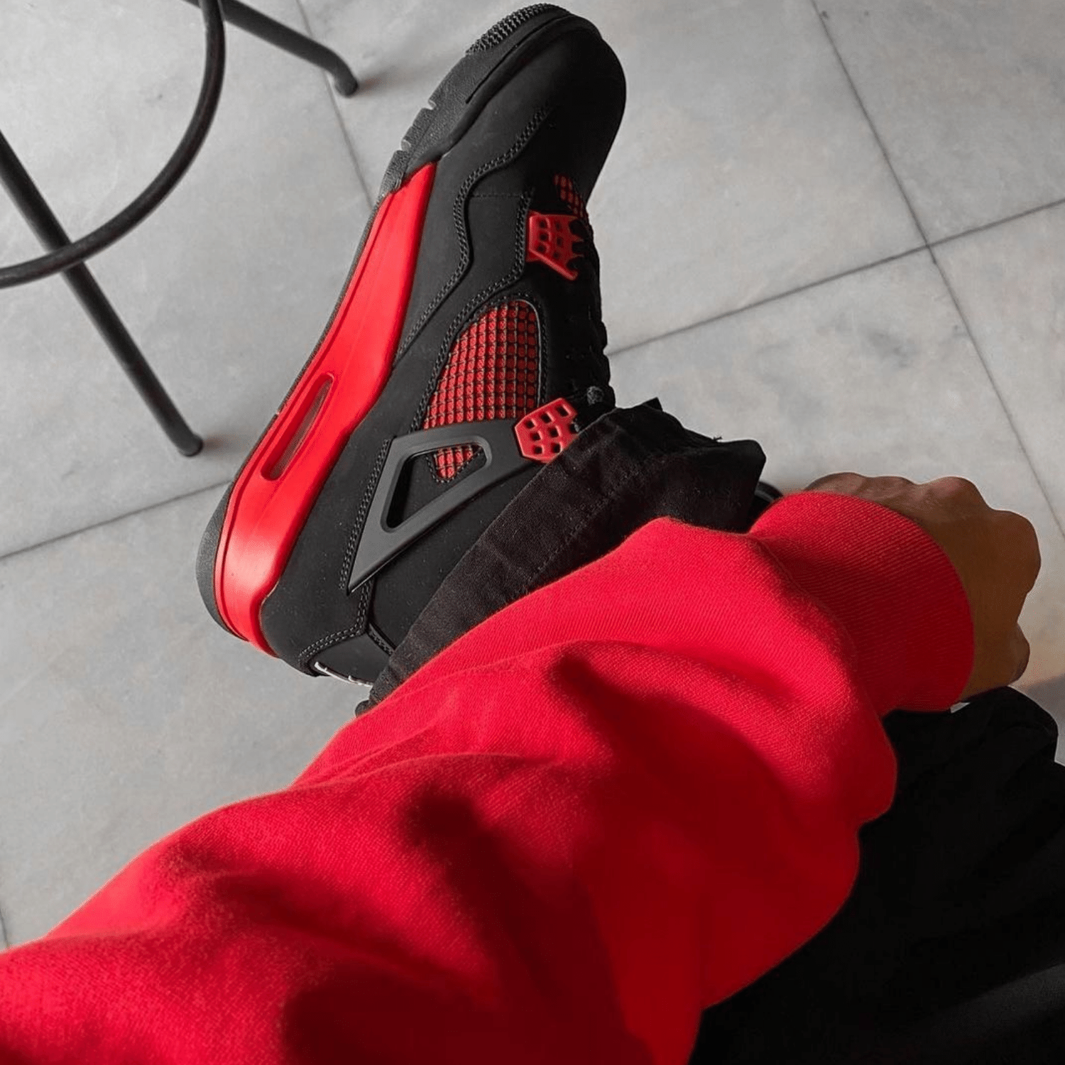 Crimson jordan 4 shop